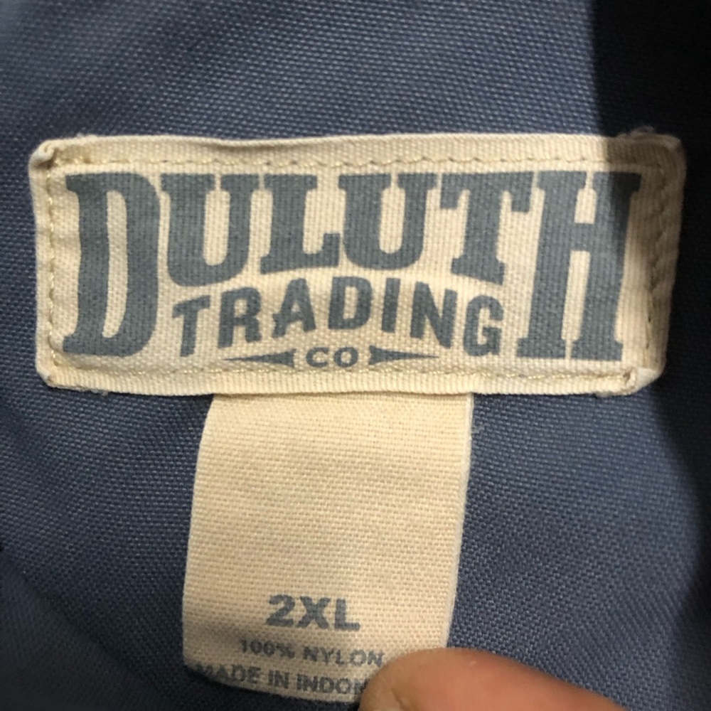 Duluth Trading Co. Utility Cargo Shorts 100% Nylon Size XXL  9” Inseam Navy - Picture 5 of 7